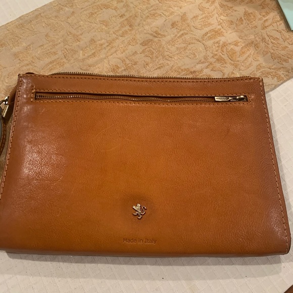 Italian Leather Clutch by Pratesi - Picture 2 of 8